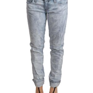 ACHT Washed Cotton Folded Hem Denim Jeans W25 US Women