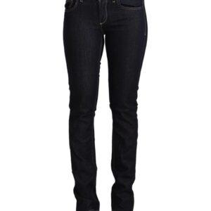 Authentic GF Ferre Skinny Cut Jeans with Logo Details W26 US Women