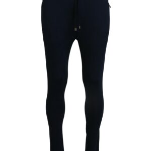 Blue Track Casual Sweatpants with Logo Details by  44 IT Men