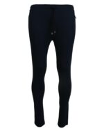 Blue Track Casual Sweatpants with Logo Details by  46 IT Men