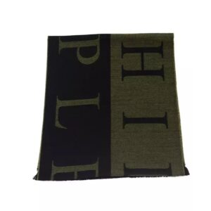 Logo Fringed Scarf One Size Men