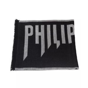 Logo Fringed Scarf One Size Men