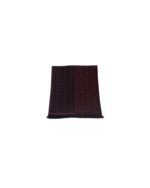 Monogram Fringed Hem Scarf One Size Men