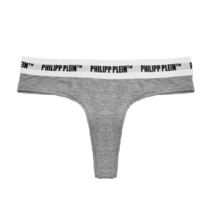 Philipp Plein Womens Thong (2-Piece Pack) with Brand Logo M Women