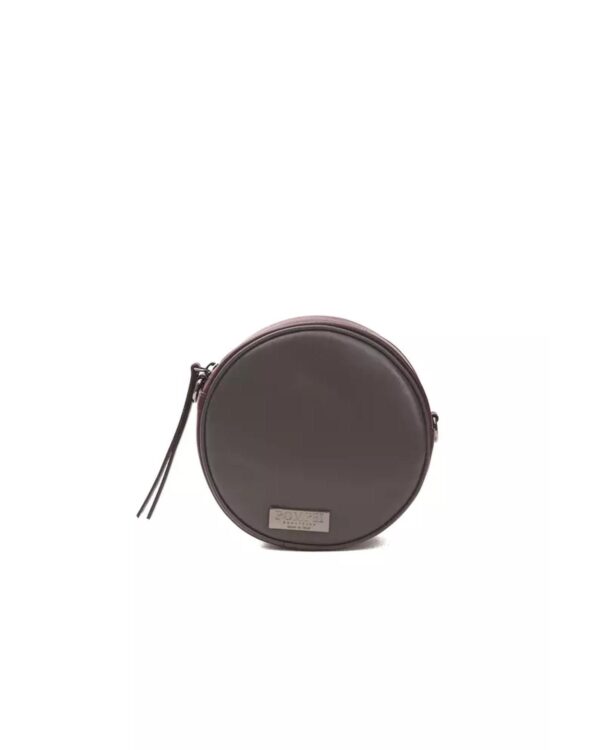 Small Oval Crossbody Bag with Logo Lining One Size Women