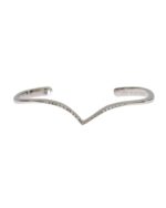 NIALAYA Skyfall Arched  Cuff Bangle One Size Women