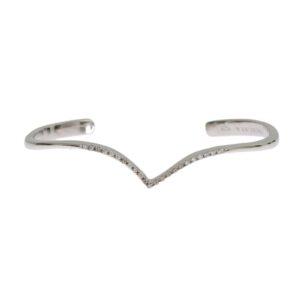 NIALAYA Skyfall Arched  Cuff Bangle One Size Women