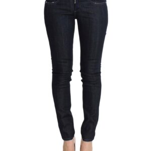 CNC Slim Fit Skinny Jeans with Logo Details W26 US Women