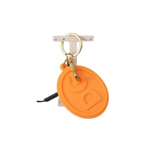 Keychains & Bag Charms with Logo Engraved Metal Hardware One Size Men