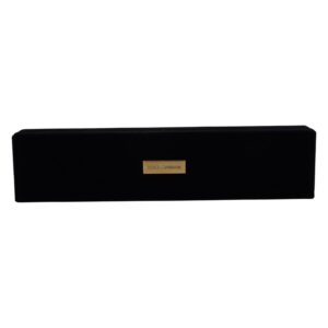 Velvet Jewelry Storage Box with Logo Plaque One Size Women