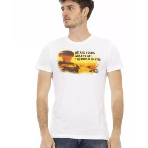 Short Sleeve T-shirt with Front Print L Men