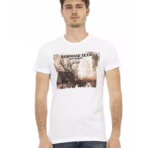 Graphic Print Short Sleeve T-Shirt L Men