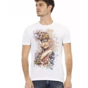 Short Sleeve T-shirt with Front Print L Men