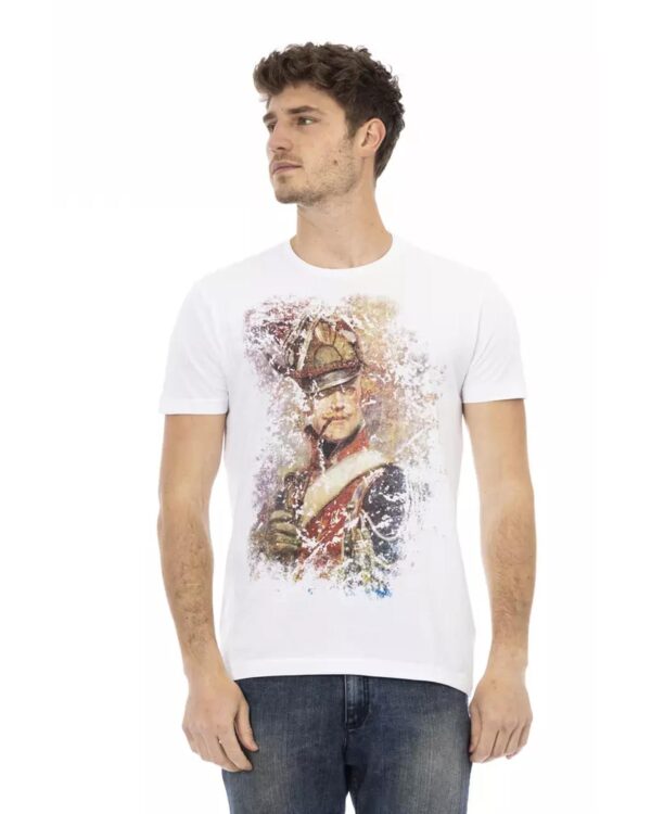 Short Sleeve T-shirt with Front Print L Men