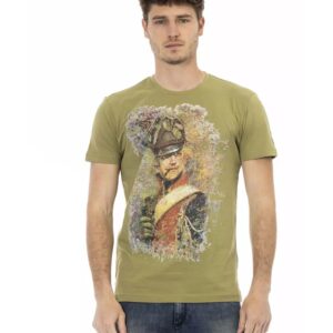 Short Sleeve T-shirt with Front Print L Men