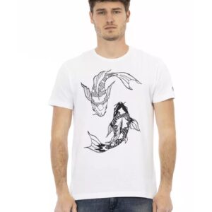 Short Sleeve T-shirt with Front Print M Men