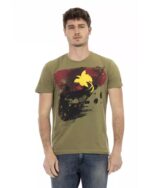 Short Sleeve T-shirt with Front Print L Men