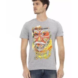 Short Sleeve T-shirt with Front Print L Men