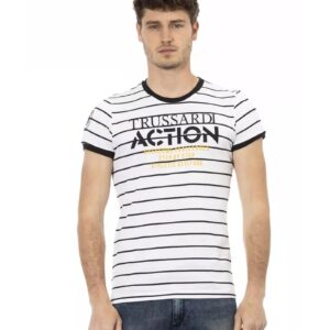 Short Sleeve T-shirt with Front Print L Men