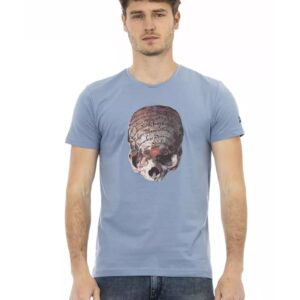 Short Sleeve T-shirt with Front Print L Men