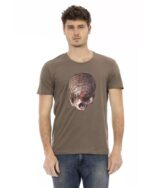 Short Sleeve T-shirt with Front Print L Men