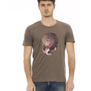 Short Sleeve T-shirt with Front Print L Men