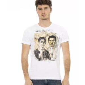 Short Sleeve T-shirt with Front Print L Men