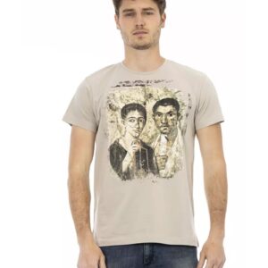 Short Sleeve T-shirt with Round Neck L Men