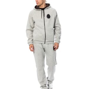 Billionaire Italian Couture Sweatsuit with Hooded Sweater and Elasticated Pants 2XL Men