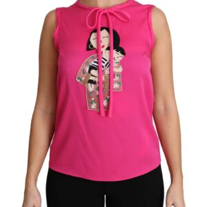 Stunning  Family Silk Tank Top Shirt 38 IT Women