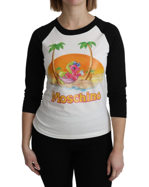 My Little Pony Crew Neck T-shirt 3/4 Sleeve Top 36 IT Women