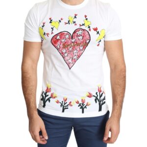 Saint Valentine Print Crew Neck Short Sleeves T-shirt 44 IT Men