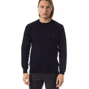 Embroidered Extrafine Wool Merinos Sweater S Men