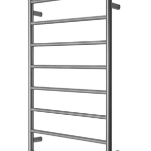 Premium Gunmetal  Towel Rack - 8 Bars  round Design  AU Standard  1000x620mm Wide