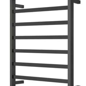 Premium Matte Black  Towel Rack - 8 Bars  Square Design  AU Standard  1000x620mm Wide