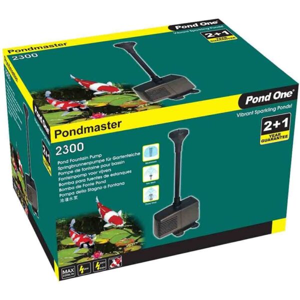 Pond One PondMaster 2300 Pond Fountain Pump Kit - 2200L/H