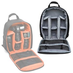 Hridz Waterproof Shockproof SLR DSLR Camera Bag Case Backpack For Photography For  For  For Nikon