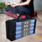 2-Fold Meditation Cushion Yoga Mat BlueEle