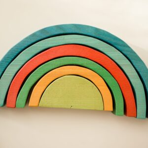 Large Color Rainbow Block Set