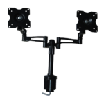 Dual Monitor Desk Mount Adjustable Arms 10 25 VESA 100x100mm Swivel Tilt