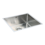 Stainless Steel Kitchen Sink 490x440mm Undermount Topmount Sound Padded