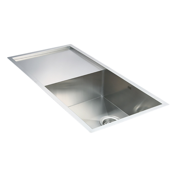 Stainless Steel Kitchen Sink 960x450mm Undermount Topmount 1.2mm Thick with Waste