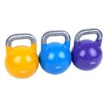 Steel Kettlebell Set 8KG 12KG 16KG Pro Grade Easy Grip Home Gym Fitness Equipment