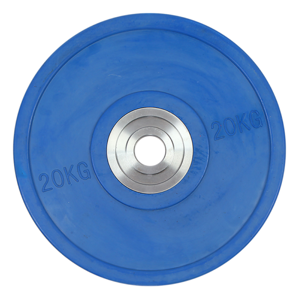 Olympic Weight Plate 20KG High Density Rubber Powerlifting Blue