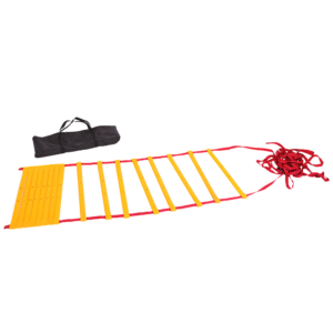 Agility Speed Training Ladder 9m Durable Nylon Straps Flat Rungs Fitness Gear