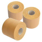 Sports Strapping Tape 3 Rolls 50mm x 13.7M Durable Rayon Adhesive