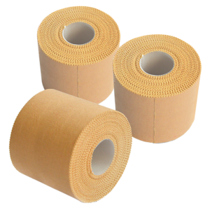 Sports Strapping Tape 3 Rolls 50mm x 13.7M Durable Rayon Adhesive