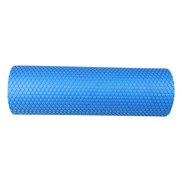 Foam Roller 45x15cm High Density EVA Yoga Pilates Muscle Massage Blue