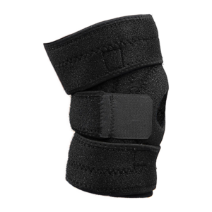 Knee Support Brace Adjustable Neoprene Comfort Fit Up to 38cm Black