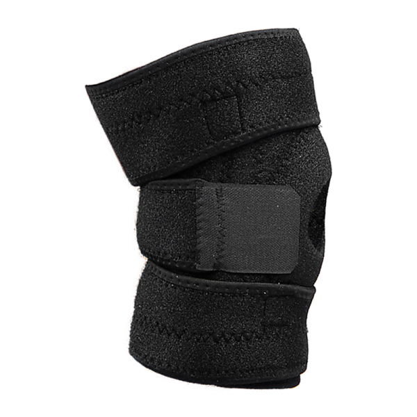 Knee Support Brace Adjustable Neoprene Comfort Fit Up to 38cm Black